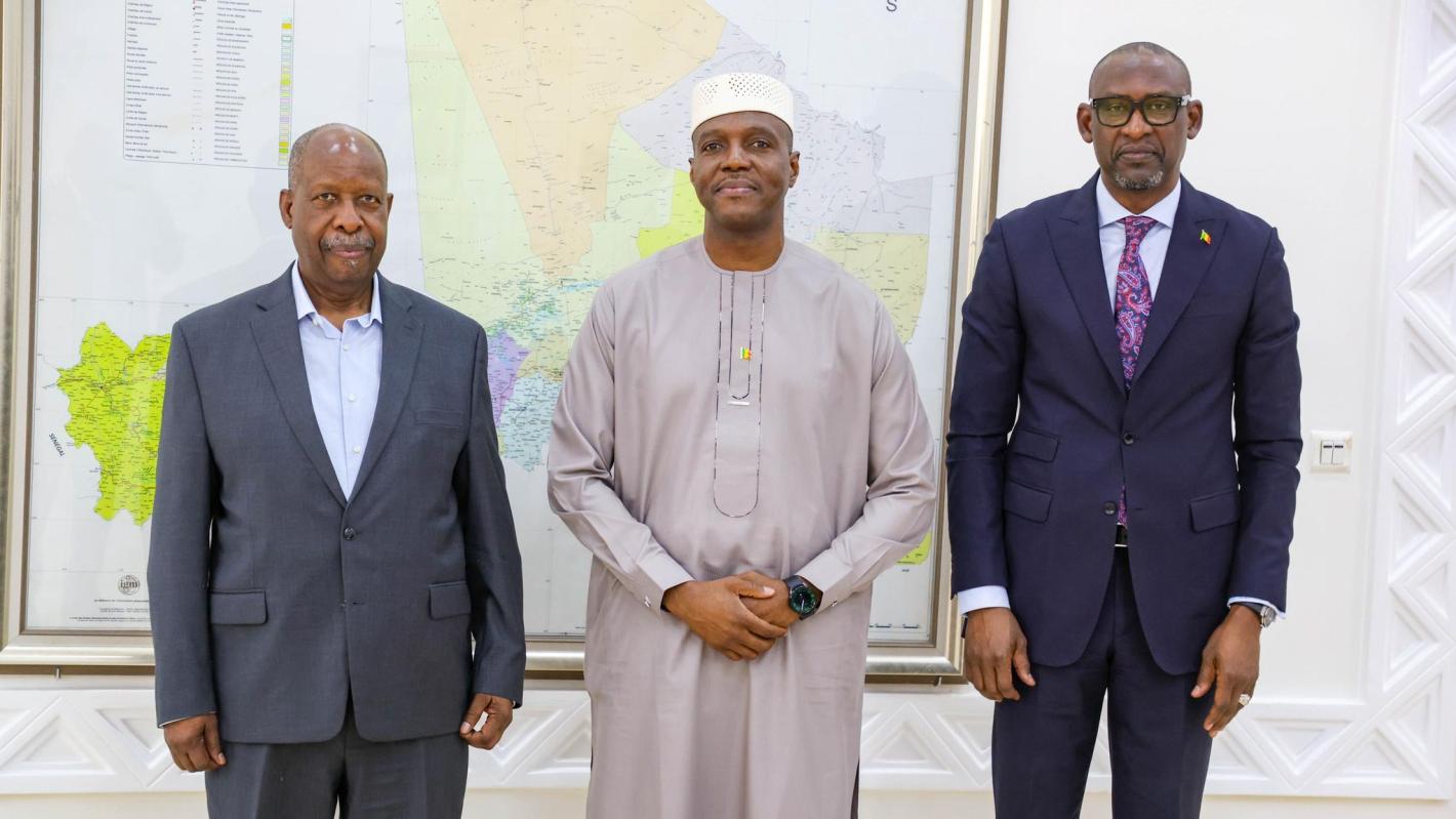 SRSG Simao meeting with Prime Minister and MoFA of Mali