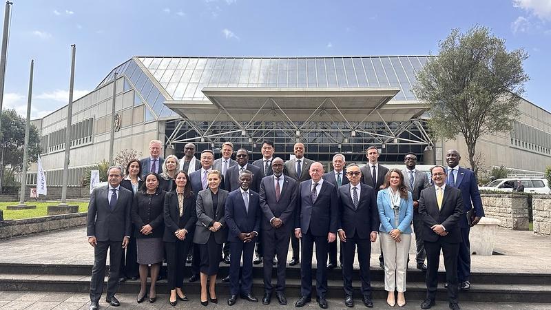 UNOAU SRSG Briefs Members of the UN Security Council during their visit to Addis Ababa