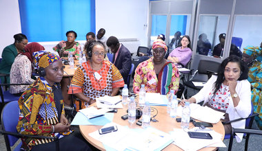 Session de formation des femmes du Groupe de Travail, Femmes, Jeunes, Paix et Sécurité en Afrique de l'Ouest et le Sahel. 24 juin 2019 à Dakar. Photo: UNOWAS CPIO