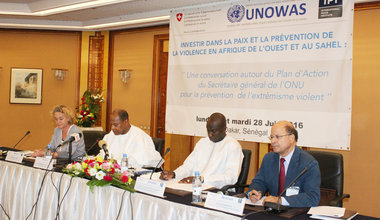 Investing in Peace and Violence Prevention in West Africa and the Sahel, Dakar - 27 June 2016