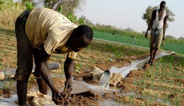 Security creates the space where other development, political economic and social developments can take place. Credit: IFAD