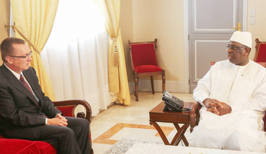 USG Jeffrey Feltman en audience avec le Président du Sénégal, M. Macky Sall à Dakar, le 25 Juillet 2016