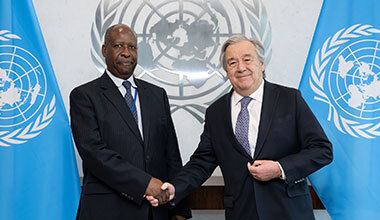 SRSG Simao and the SG Guterres