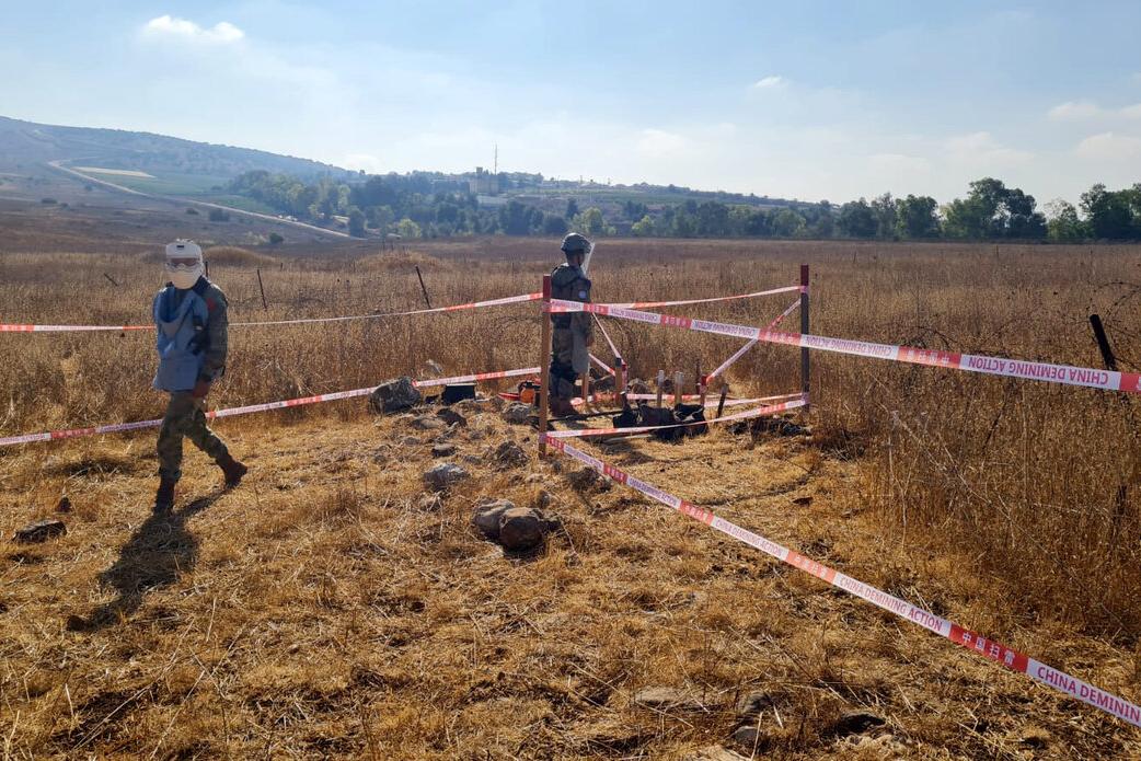 UNIFIL resumes humanitarian demining in south Lebanon UNIFIL resumes humanitarian demining in south Lebanon