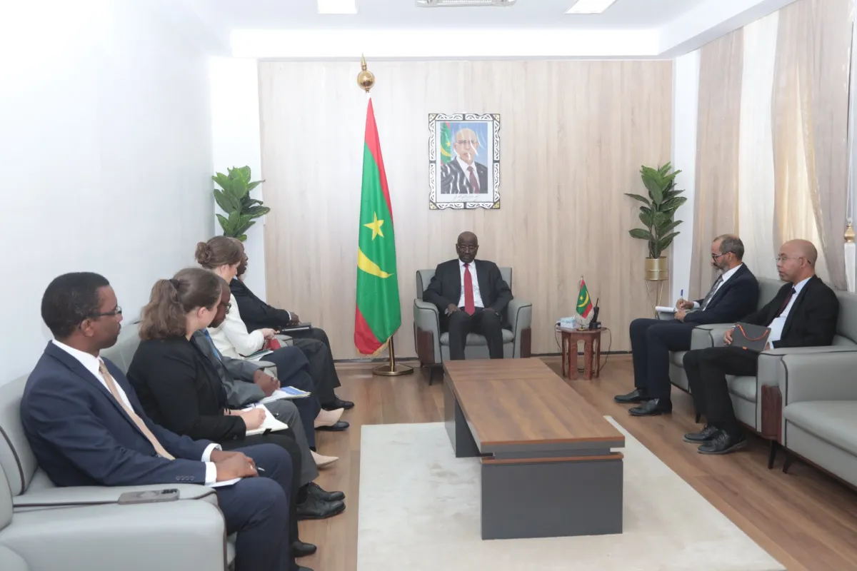 SRSG Simao meeting with Mauritania MoFA Mr. Merzoug