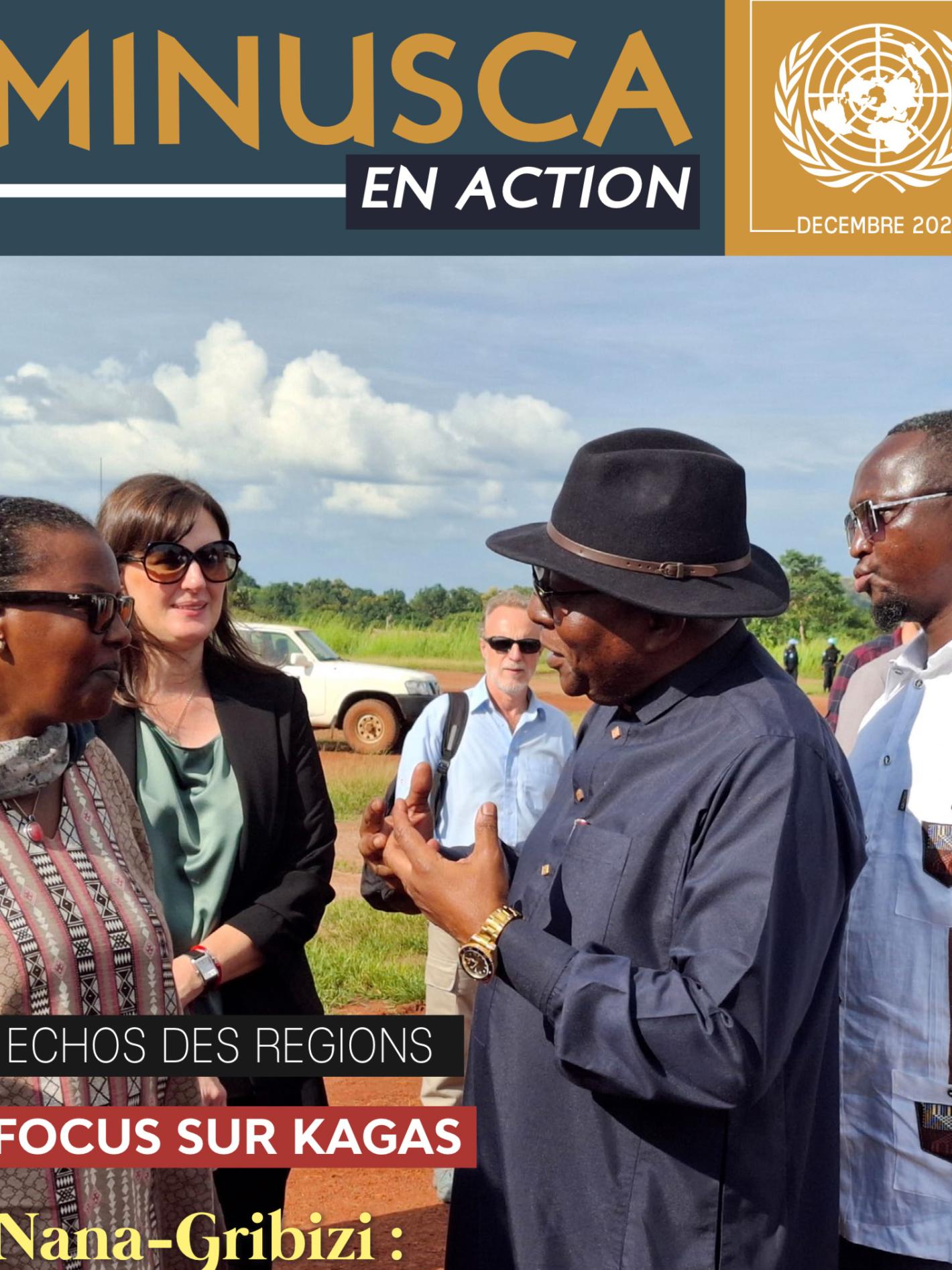 Couverture du bulletin d'information.