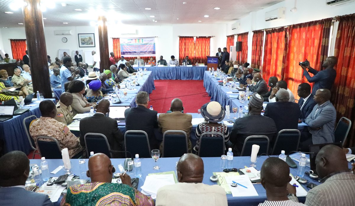   Réunion sur la Paix et la Sécurité dans l’Union du Fleuve Mano, 25 Novembre 2019 à Freetown, Sierra Leone.