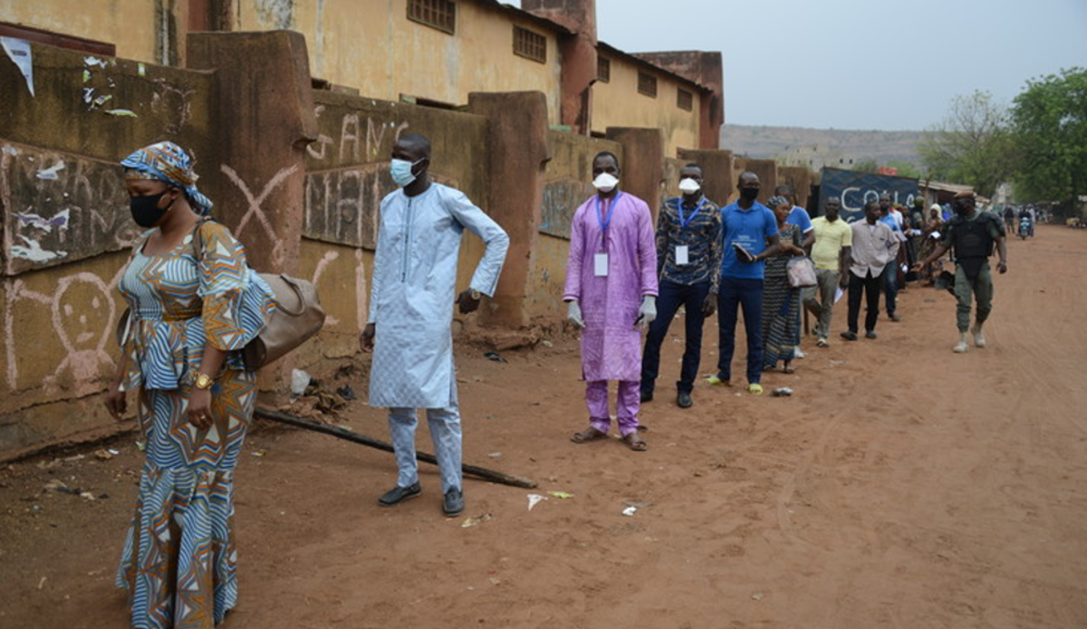 Malgré la menace COVID-19, plus de 7 millions d’électeurs maliens ont été appelés le 29 mars 2020 à choisir leurs 147 membres de l’Assemblée nationale malienne lors du premier tour des élections législatives à travers le pays. Photo: MINUSMA