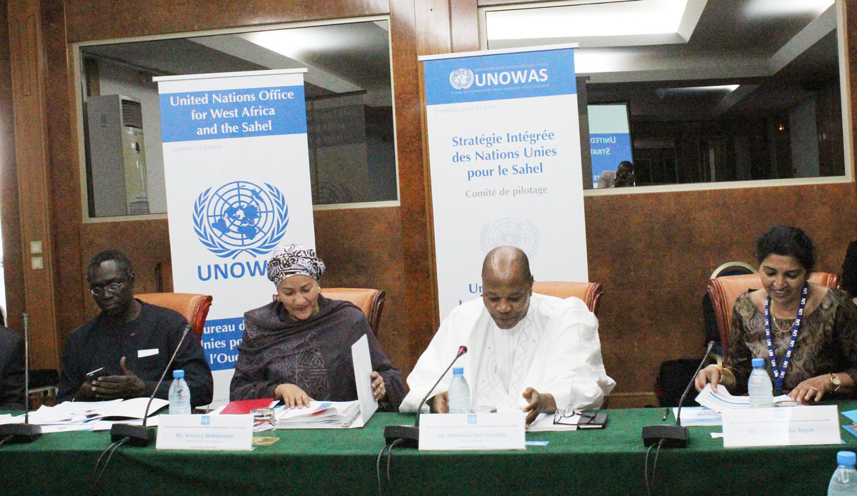 Comité de pilotage de la Stratégie intégrée des Nations Unies pour le Sahel (SINUS), le 27 octobre à Dakar. 
