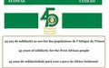 Message from the Special Representative of the United Nations Secretary-General for West Africa and the Sahel, Mohamed Ibn Chambas, on the occasion of the  45th anniversary of the founding of ECOWAS