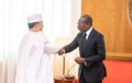 Continuing his tour in the sub-region, the Special Representative concludes his visit to Benin