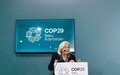 COP29 Baku - Deputy Special Representative Barrie Freeman calls on West African actors to mobilize to better combat the impact of climate change on peace and security in the sub-region