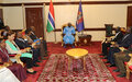 Le Représentant spécial Simão a réaffirmé l'engagement des Nations Unies à soutenir la Gambie dans son programme de réforme démocratique