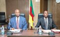 À Yaoundé, Simão salue le travail de la Commission Mixte Cameroun-Nigeria, et appelle à une coopération transfrontalière renforcée entre les deux pays
