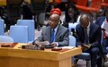 Au Conseil de sécurité des Nations Unies, le Représentant spécial Simão s’engage, à continuer à travailler avec les partenaires régionaux et internationaux pour consolider la paix, la sécurité et la démocratie en Afrique de l’Ouest et au Sahel