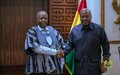 Special Representative, Leonardo Santos Simão, concludes a two-day working visit to Ghana, reaffirmed United Nations’s support 
