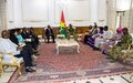 In Ouagadougou, Special Representative Simão reaffirms United Nations support for Burkina Faso