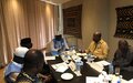 Le Représentant spécial Simão conclut une visite de trois jours en Sierra Leone, exhorte tous les acteurs politiques à maintenir une atmosphère pacifique lors de l'annonce des résultats