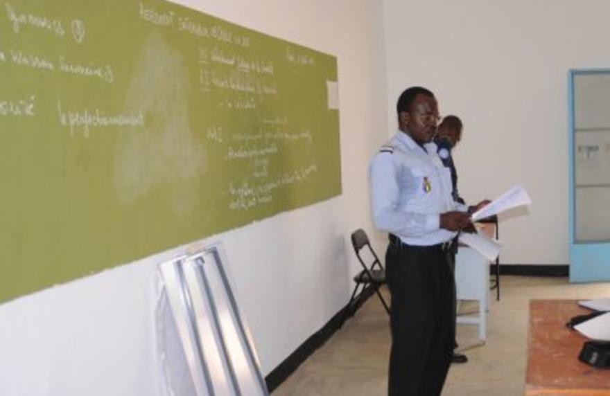 Chadian Police Training