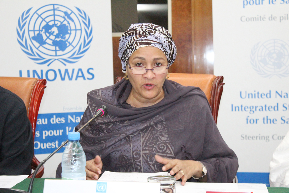 Amina J Mohamed, Deputy Secretary General (DSG) of the United Nations
